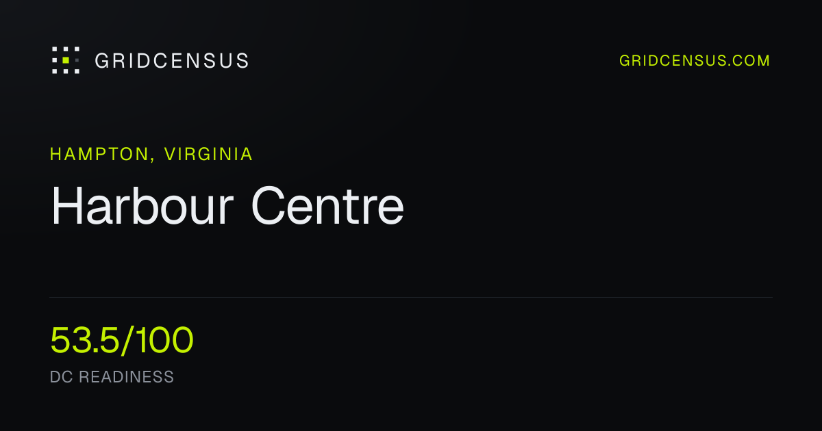 Harbour Centre — Datacenter Site in Hampton County, Virginia